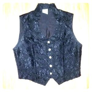 🥀Vintage Black Lydia Deets Vest 🥀